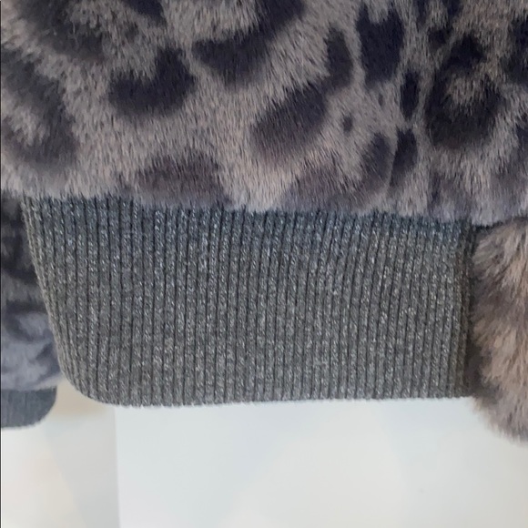 Generation Love Faux Fur Leopard Jacket Size Small - Picture 6 of 8